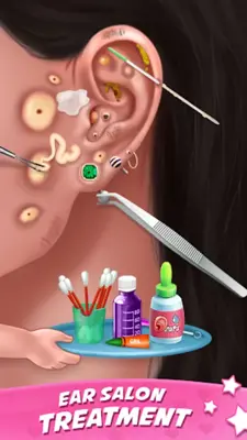 Ear Salon ASMR Ear Wax& Tattoo android App screenshot 10