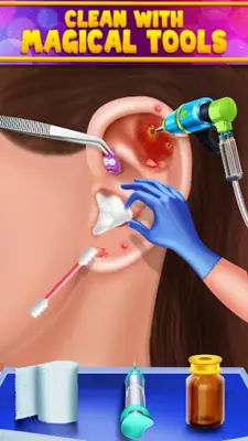 Ear Salon ASMR Ear Wax& Tattoo android App screenshot 1