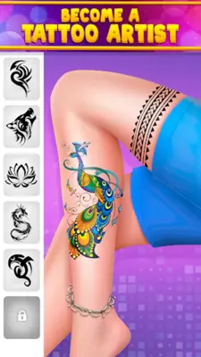 Ear Salon ASMR Ear Wax& Tattoo android App screenshot 4