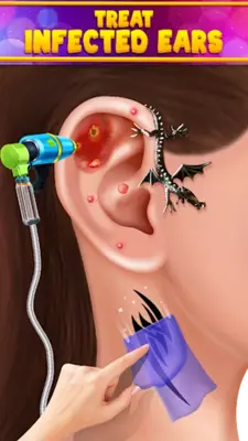 Ear Salon ASMR Ear Wax& Tattoo android App screenshot 7